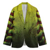 Softball Ball Print Men's Blazer