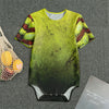 Softball Ball Print Men's Bodysuit