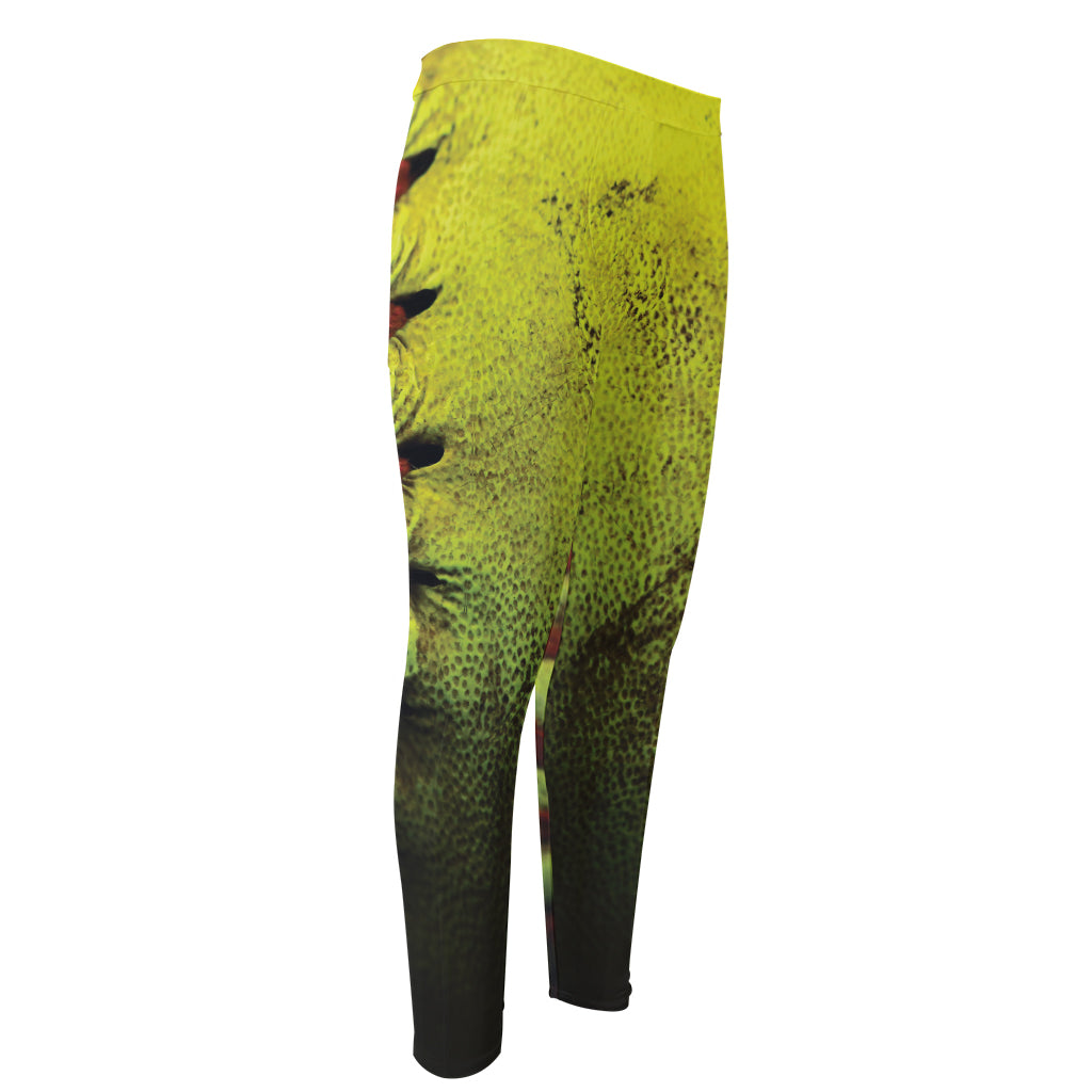 Softball Ball Print Men's Compression Pants