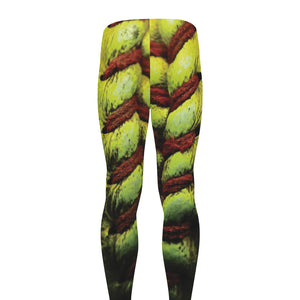 Softball Ball Print Men's leggings