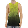 Softball Ball Print Men's Muscle Tank Top