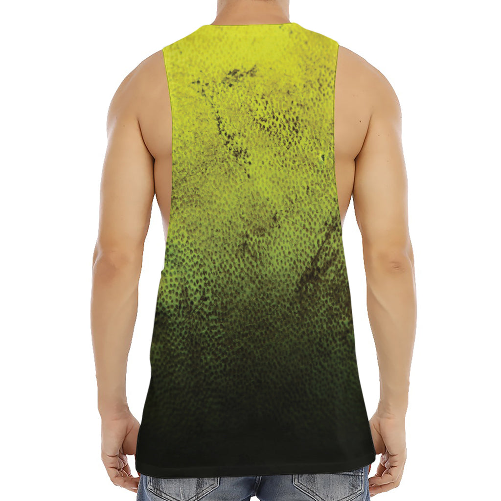 Softball Ball Print Men's Muscle Tank Top