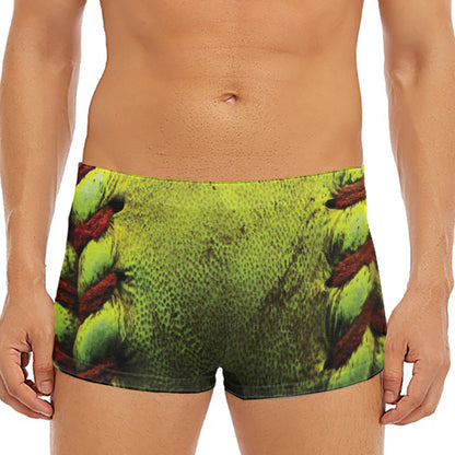 Softball Ball Print Men's Short Boxer Briefs