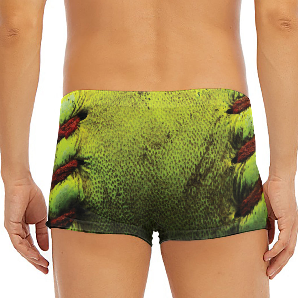 Softball Ball Print Men's Short Boxer Briefs