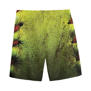 Softball Ball Print Men's Sports Shorts