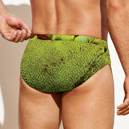 Softball Ball Print Men's Swim Briefs