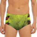 Softball Ball Print Men's Triangle Swim Briefs