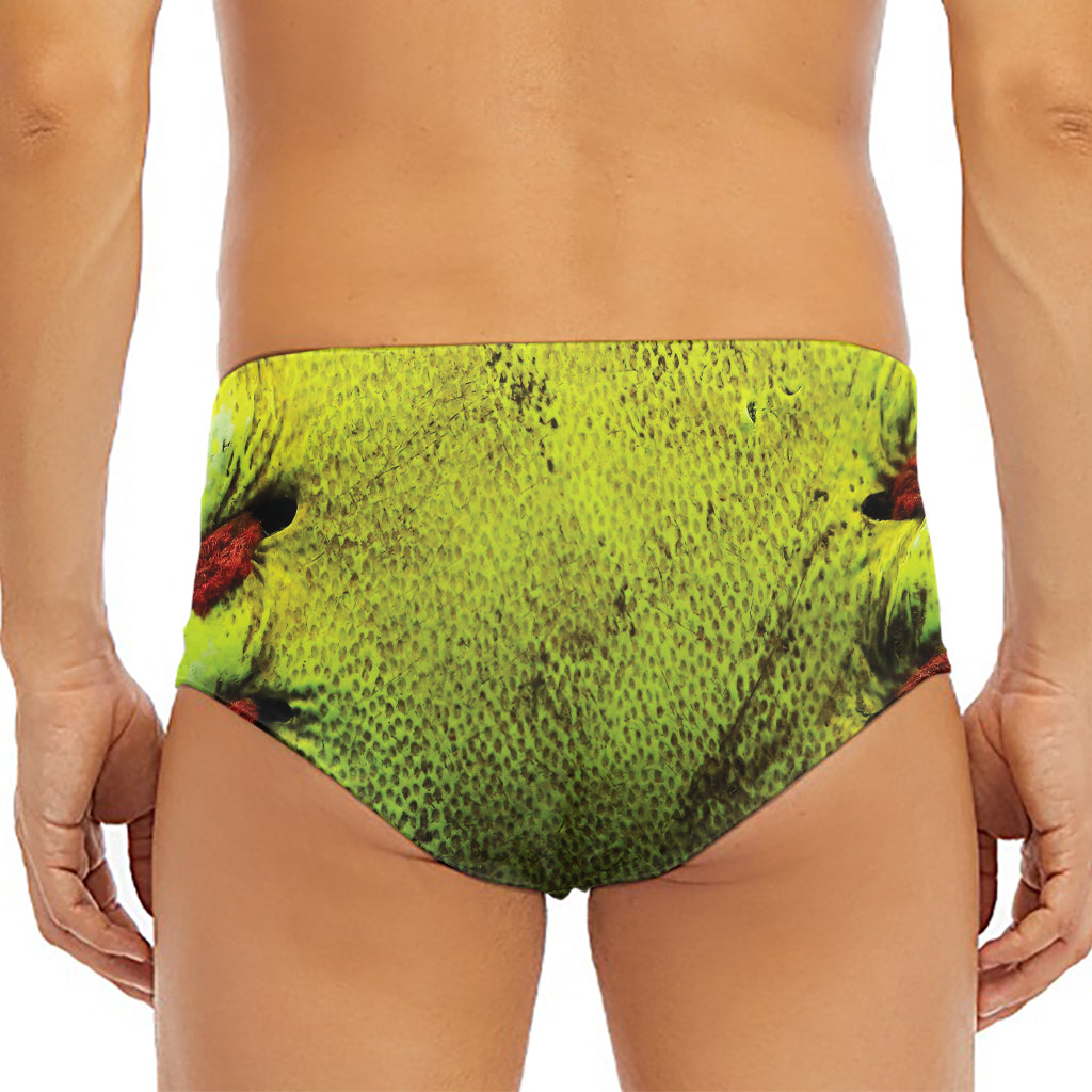 Softball Ball Print Men's Triangle Swim Briefs