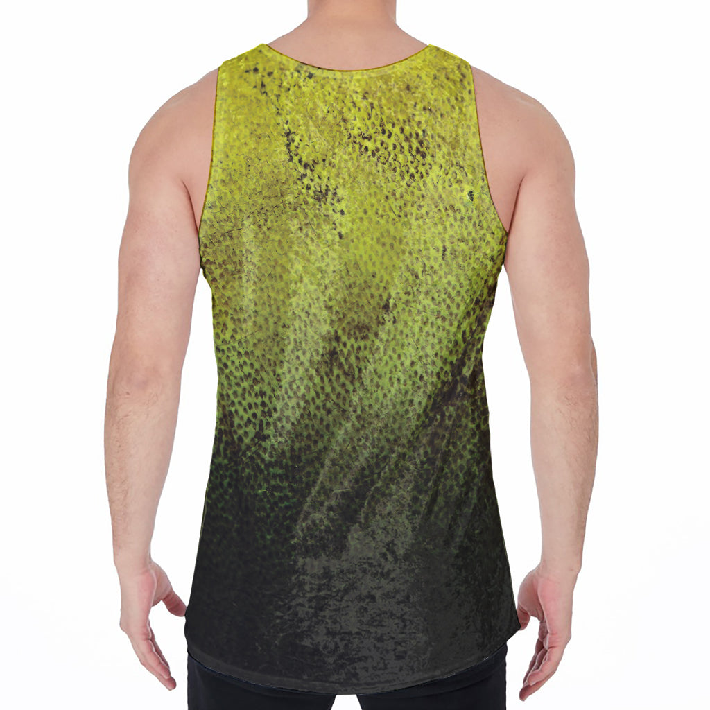 Softball Ball Print Men's Velvet Tank Top