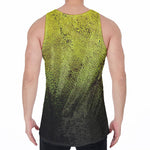 Softball Ball Print Men's Velvet Tank Top