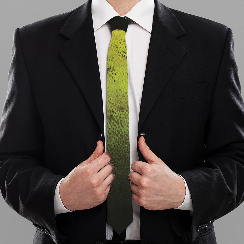 Softball Ball Print Necktie