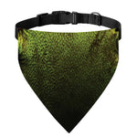 Softball Ball Print Over The Collar Dog Bandana