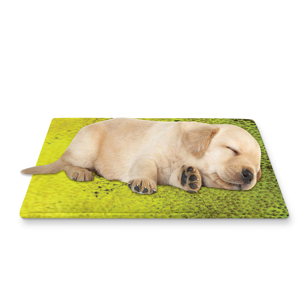 Softball Ball Print Pet Cooling Mat Cover