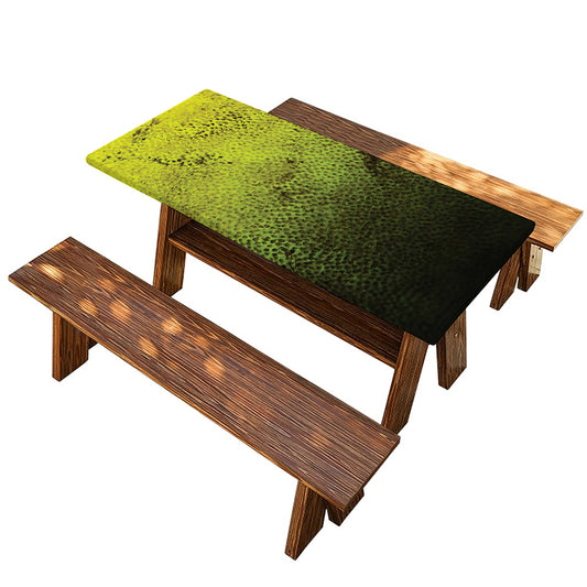 Softball Ball Print Picnic Table Cover