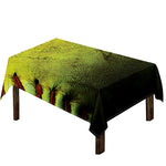 Softball Ball Print Tablecloth