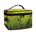 Softball Ball Print Travel Makeup Bag