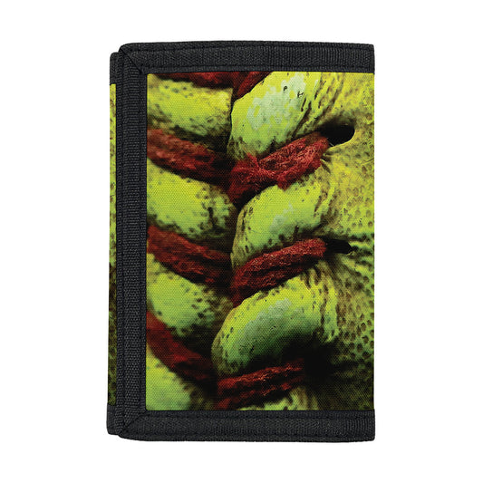 Softball Ball Print Trifold Wallet