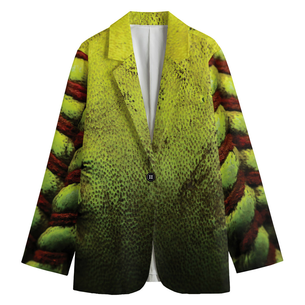 Softball Ball Print Women's Blazer