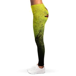 Softball Ball Print Women's Leggings