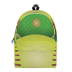 Softball Field And Ball Print Backpack