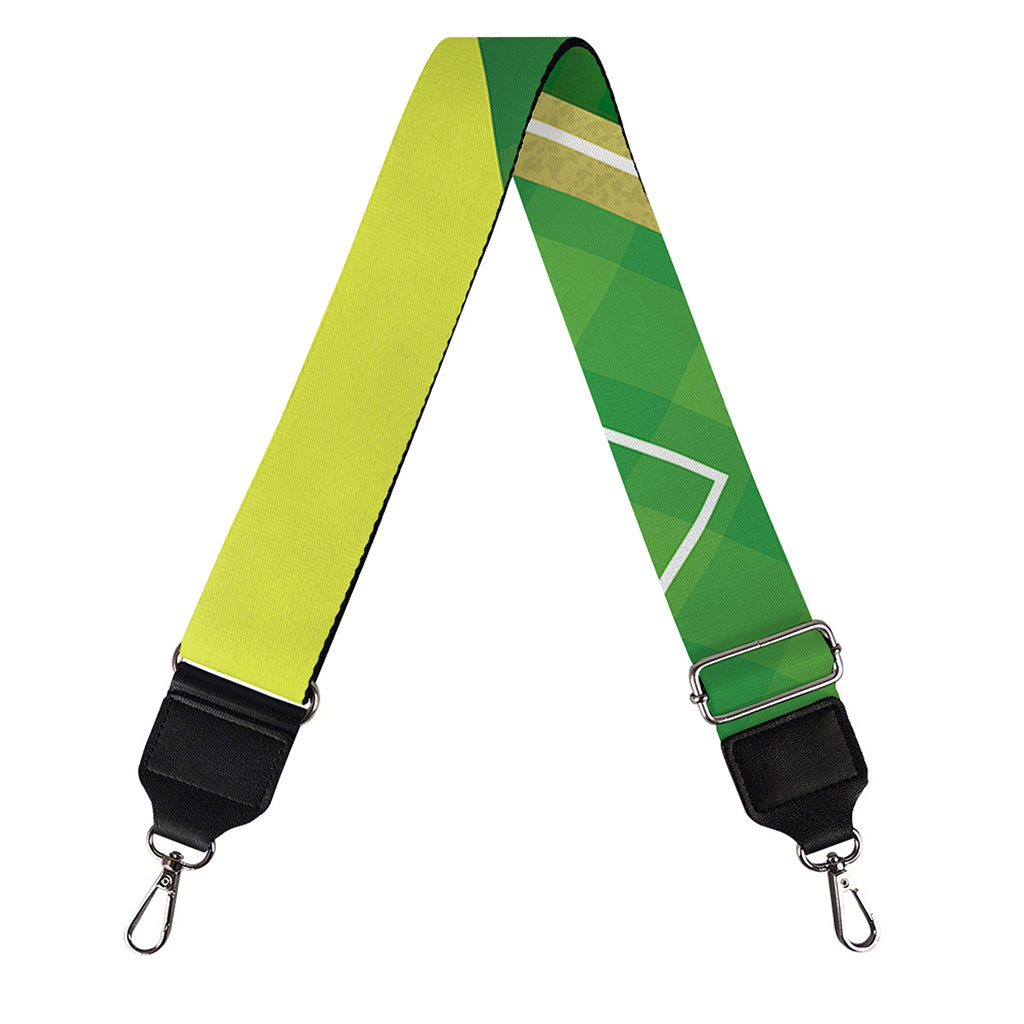 Softball Field And Ball Print Bag Strap