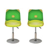 Softball Field And Ball Print Bar Stool Covers