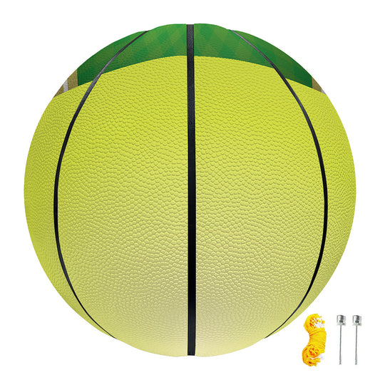 Softball Field And Ball Print Basketball
