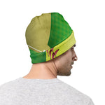 Softball Field And Ball Print Beanie