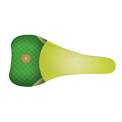 Softball Field And Ball Print Bicycle Seat Cover
