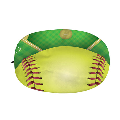 Softball Field And Ball Print Car Side Mirror Covers