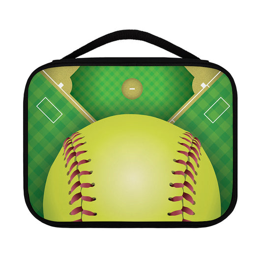 Softball Field And Ball Print Classic Bible Case