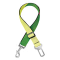Softball Field And Ball Print Dog Seat Belt