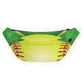Softball Field And Ball Print Fanny Pack