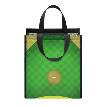 Softball Field And Ball Print Insulated Lunch Tote