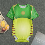 Softball Field And Ball Print Men's Bodysuit