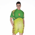 Softball Field And Ball Print Men's Romper