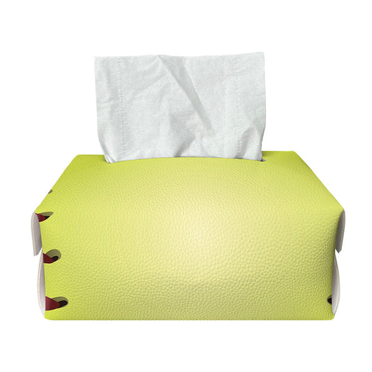 Softball Field And Ball Print Rectangle Tissue Box Cover