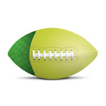 Softball Field And Ball Print Rugby Ball