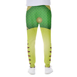 Softball Field And Ball Print Scuba Joggers