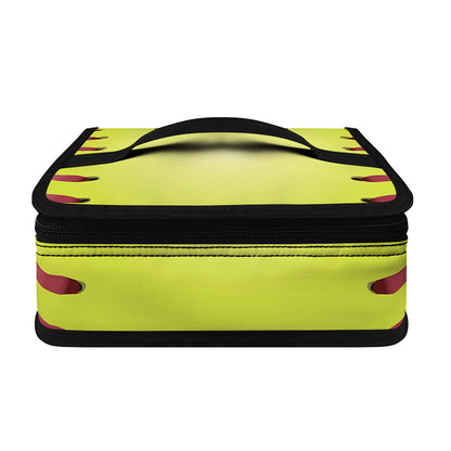 Softball Field And Ball Print Small Lunch Bag