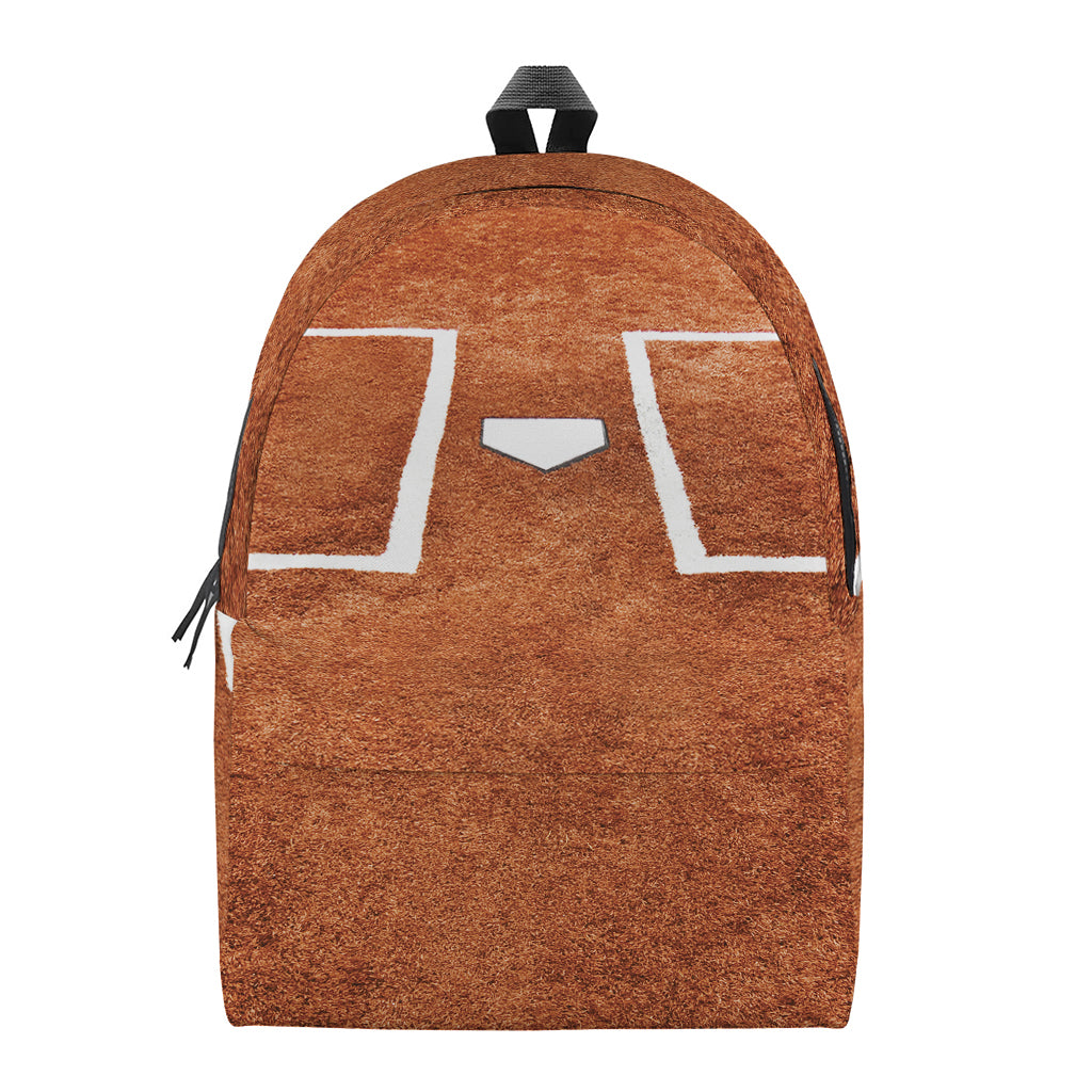 Softball Playing Field Print Backpack