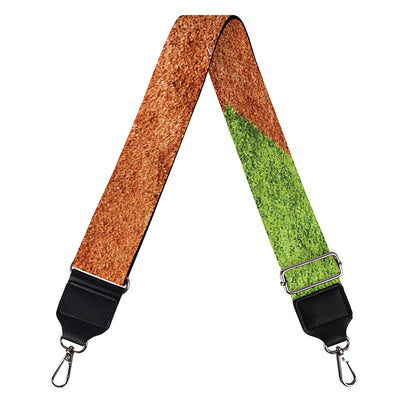 Softball Playing Field Print Bag Strap