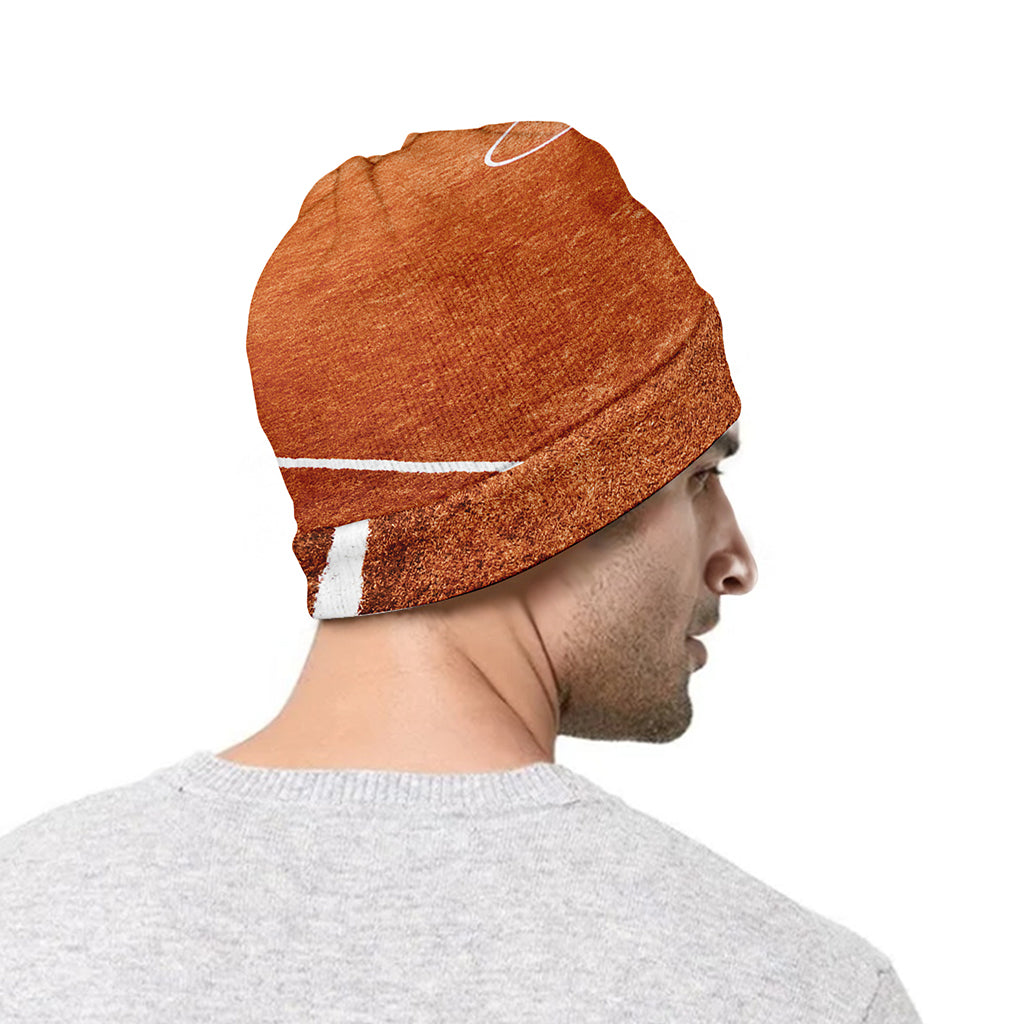 Softball Playing Field Print Beanie