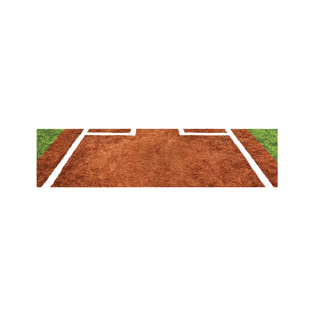 Softball Playing Field Print Bed Runner