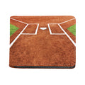 Softball Playing Field Print Bifold Wallet