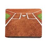 Softball Playing Field Print Bifold Wallet