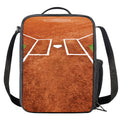 Softball Playing Field Print Crossbody Lunch Bag