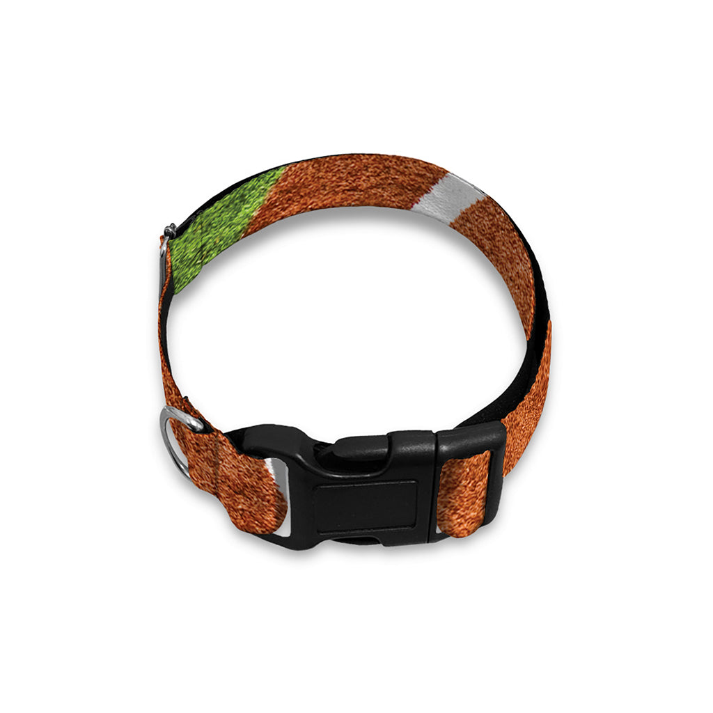 Softball Playing Field Print Dog Collar