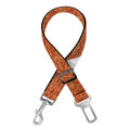 Softball Playing Field Print Dog Seat Belt