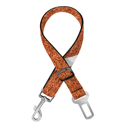 Softball Playing Field Print Dog Seat Belt